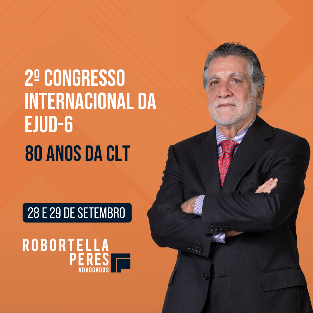 LUIZ CARLOS AMORIM ROBORTELLA NO 2º CONGRESSO INTERNACIONAL DA EJUD-6