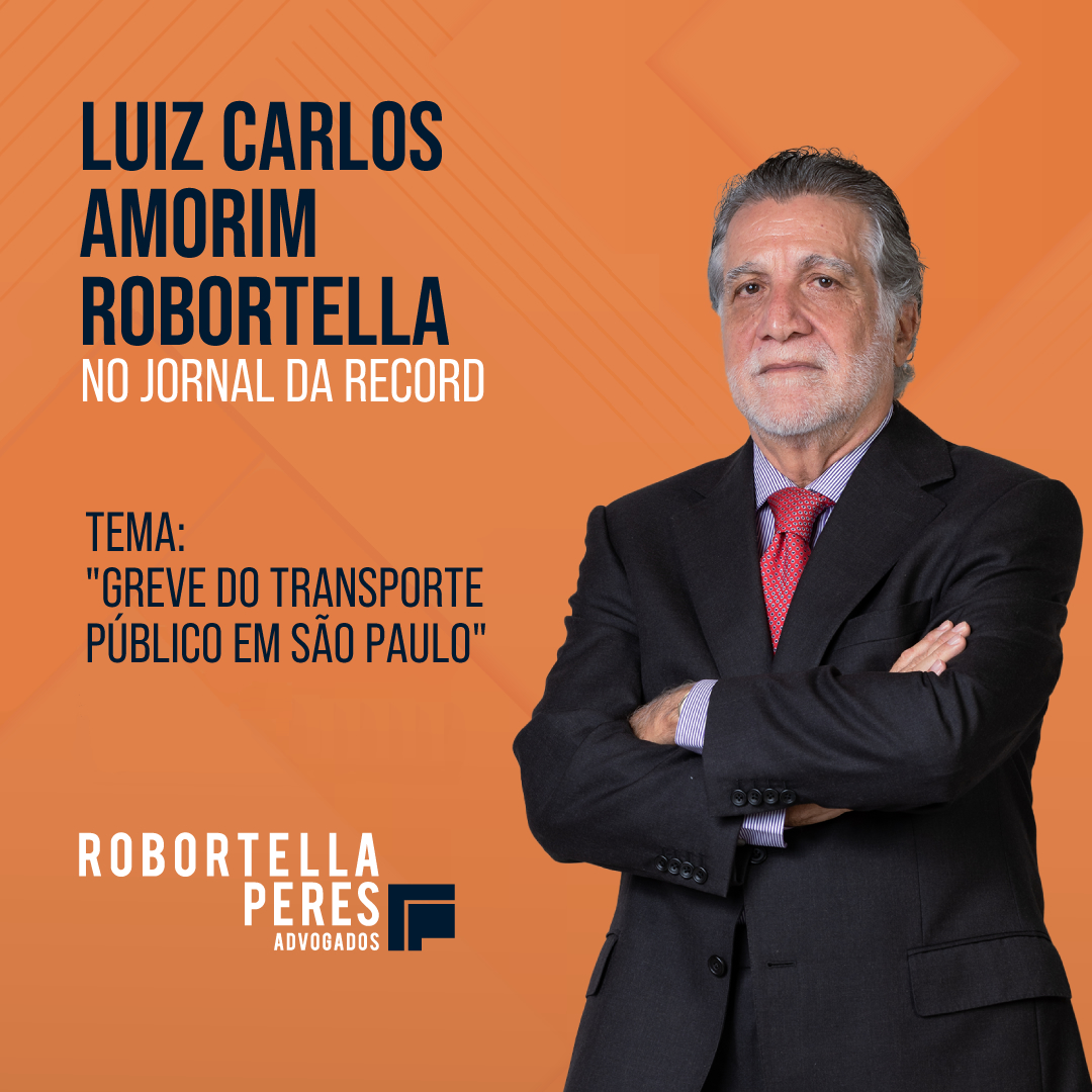 Luiz Carlos Amorim Robortella no Jornal da Record