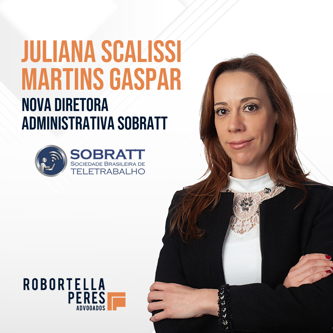 Juliana Scalissi Martins Gaspar é a nova Diretora Administrativa da SOBRATT